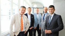 Scheider, Wildt, Stoutz, Payer, Gruber (Bild: Rojsek-Wiedergut Uta)