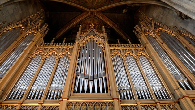 Auf der Walcker-Orgel in der Votivkirche kann man Musik noch genau so hören, wie sie von Komponisten vor über 100 Jahren erdacht wurde. (Bild: Rudolf Trautendorfer)