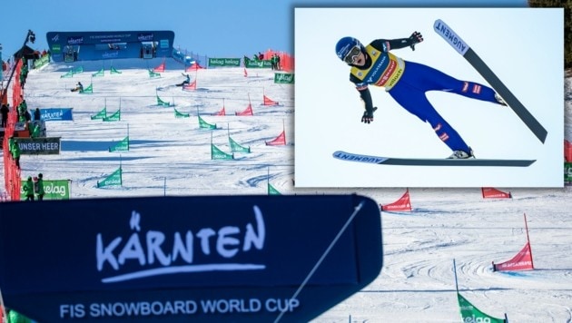 Snowboard und Skispringen (im Bild Eva Pinkelnig) auf höchstem Niveau gibt‘s nächsten Winter wieder in Kärnten. (Bild: Gepa (2))