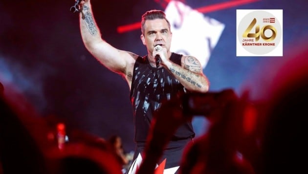 Robbie Williams trat zuletzt 2017 in Kärnten auf. (Bild: Uta Rojsek-Wiedergut)