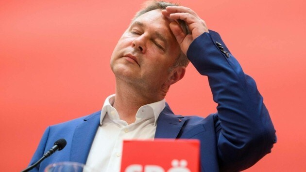 Angesichts der jüngsten Turbulenzen innerhalb der SPÖ darf man sich schon mal an den Kopf greifen. (Bild: SEPA.Media | Martin Juen)