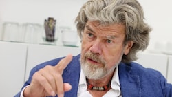 Reinhold Messner übt Kritik an den Klimaklebern. (Bild: APA/dpa/Roland Weihrauch)