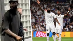 Antonio Rüdiger lieferte sich ein Wortgefecht mit einem Fan am Flughafen in Frankfurt. (Bild: APA/AFP/JAVIER SORIANO, twitter.com)