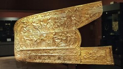 Dieser goldene skythische Gorytos, ein Behälter für einen Bogen, befindet sich in Kiew. Auch andere Goldschätze sollen jetzt dorthin zurückgehen. (Bild: Wikimedia Commons/VoidWanderer/(CC BY-SA 4.0))