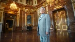 Im Marmorsaal des Belvedere wurde am 15. Mai 1955 die Neutralität besiegelt. Den damals 16-jährigen Heinz Fischer hat dies geprägt. (Bild: MARCUS DEAK)