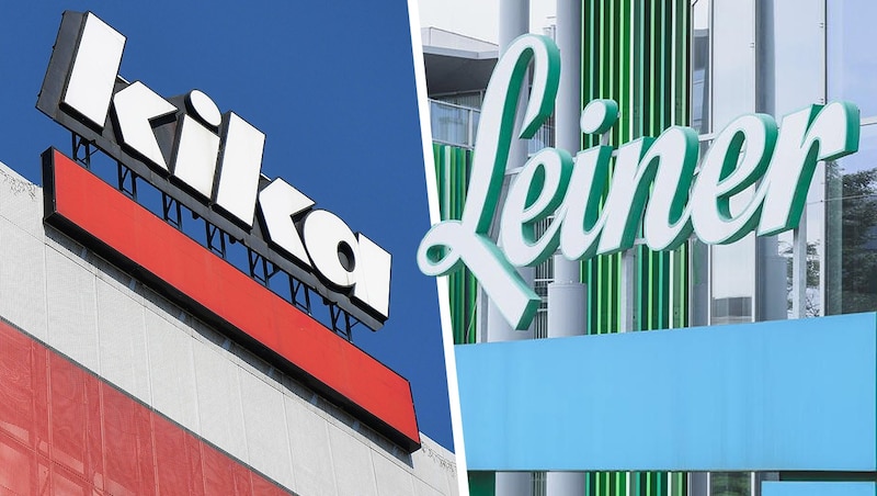 The furniture trade is particularly hard hit by the crisis. The bankruptcy of kika/Leiner is having an impact. (Bild: APA/EVA MANHART, APA/HELMUT FOHRINGER, Krone KREATIV)