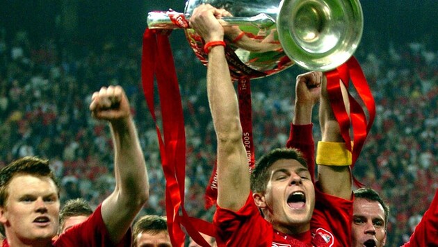 Liverpool gewann 2005 in Istanbul nach 0:3-Rückstand gegen den AC Milan noch die Champions League. (Bild: GEPA pictures)