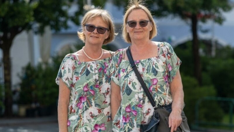Barbar Ulrich und Andrea Stangl aus Leibnitz sind zum ersten Mal dabei. (Bild: HCH FOTOPRESS Christoph Hatheuer)