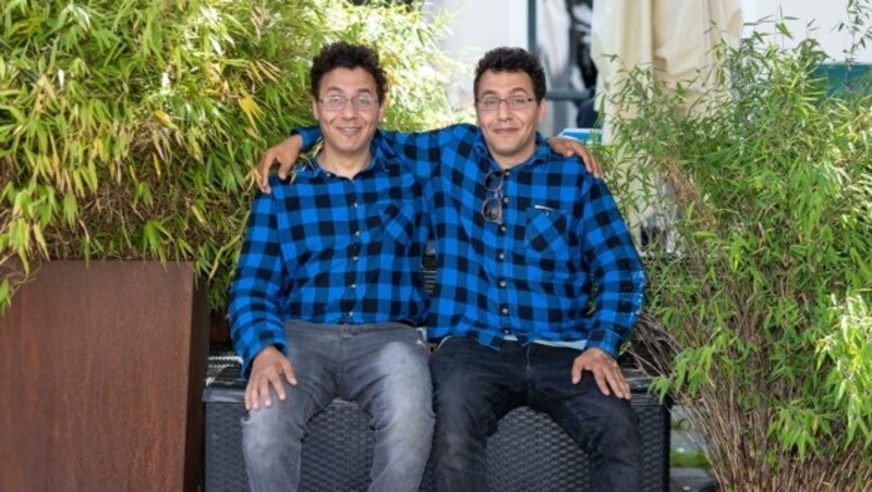 Hamza und Ali Mugrabi reisten aus Hamburg an. (Bild: HCH-Fotopress)
