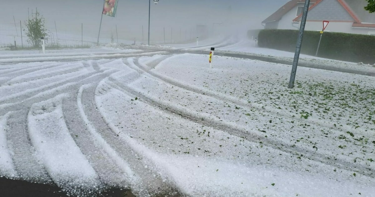 Blitze, Überflutungen - Schwere Hagelunwetter Zogen über Die Steiermark ...