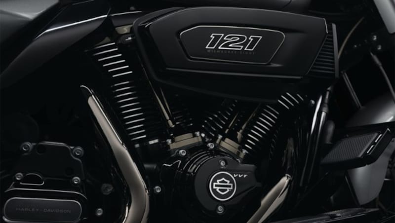 Harley-Davidson-Motor Milwaukee-Eight VVT 121 (Bild: Harley-Davidson)