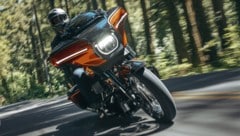 Einige Exemplare der Harley-Davidson CVO Street Glide können plötzlich außer Kontrolle geraten. (Bild: Harley-Davidson)