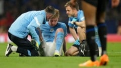 Kevin De Bruyne hat sich im Champions-League-Finale verletzt. (Bild: Copyright 2023 The Associated Press. All rights reserved)