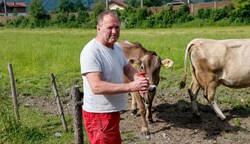 Für Landwirt Ernst Hetz ist der Hundekot auf der Weide ärgerlich, für seine Kühe lebensbedrohlich. (Bild: Tschepp Markus)