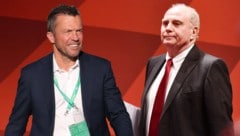 Lothar Matthäus und Uli Hoeneß (Bild: GEPA , afp krone.at-grafik)