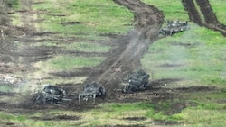 Russische Truppen haben die besetzten Gebiete in der Ukraine mit Minen gesäumt, um den Verteidigern den Vorstoß zu erschweren. (Bild: Telegram/ok_spn)