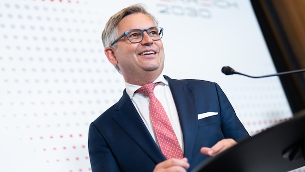 Austria's next EU Commissioner Magnus Brunner. (Bild: APA/Georg Hochmuth)