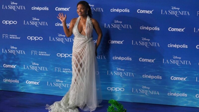 Halle Bailey (Bild: APA/AP Photo/Marco Ugarte)