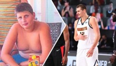 Jokic als Teenager und heute (Bild: ESPN)