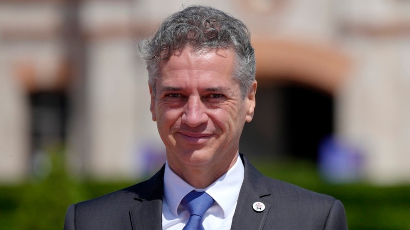 Robert Golob szlovén miniszterelnök (Bild: The Associated Press)