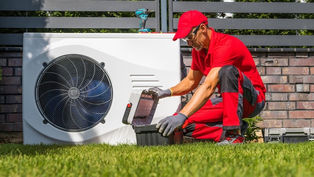 Around 45,000 heat pumps are likely to be installed this year, fewer than in the peak year. (Bild: Tomasz Zajda - stock.adobe.com)