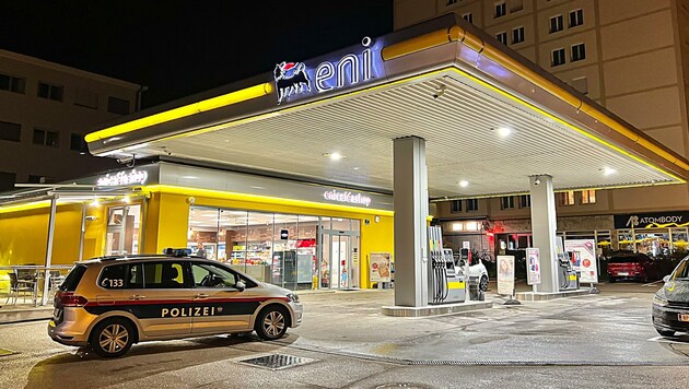 Eni-Tankstelle in der Gabelsbergerstraße wurde erneut Tatort (Bild: Tschepp Markus)