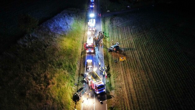 Der Ort des tödlichen Unfalls in Altenberg. (Bild: Lauber/laumat.at Matthias)