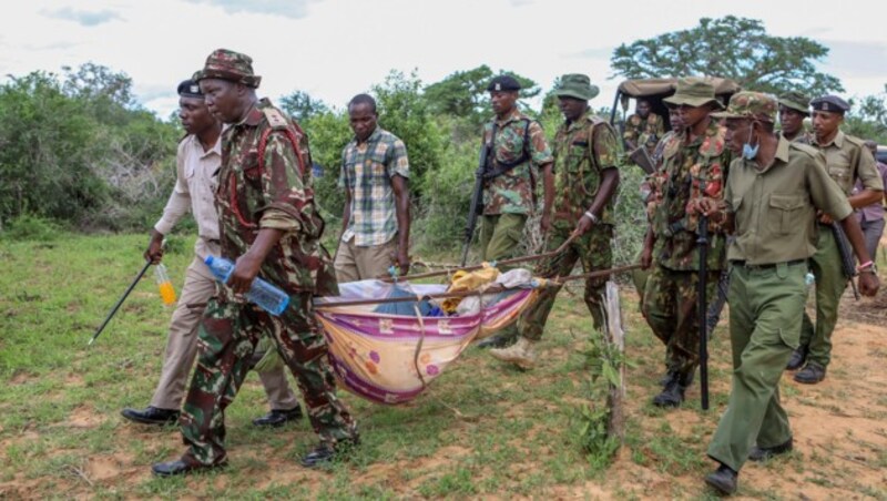 Aufgrund dieses grausamen Vorfalls ist in Kenia eine Debatte über Regeln zur Ausübung von Religion entfacht. (Bild: AP)