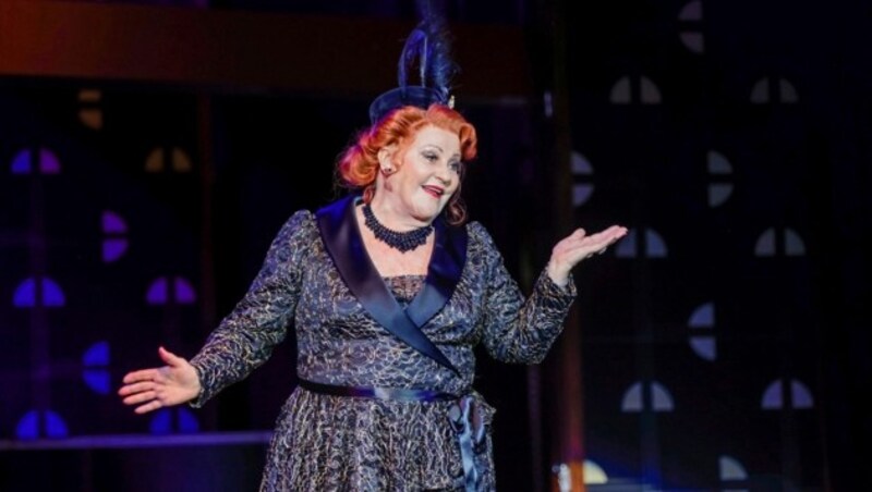 Marika Lichter spielt im „Graf von Luxemburg“ in der Sommerarena Baden (Bild: Christian Husar)