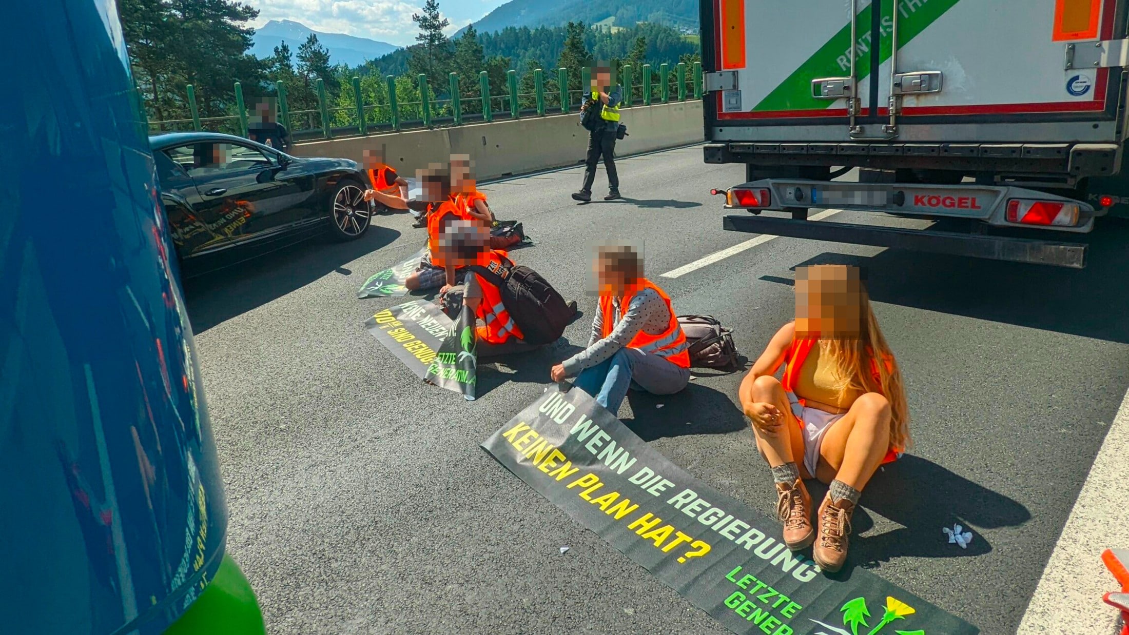(Bild: Letzte Generation Österreich, Krone KREATIV) (Bild: Letzte Generation Österreich, Krone KREATIV)