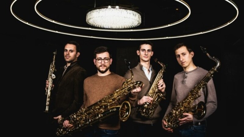 Das Quartett Kebyart interpretiert Mozart mit einem Instrument, das es zu seinen Lebzeiten noch gar nicht gab. (Bild: Sebastian Madej)