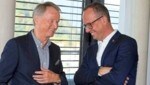 99ers-Präsident Mag. Jochen Pildner-Steinburg und Manager Bernd Vollmann freuen sich bereits auf die Jubiläumssaison. (Bild: GEPA pictures)