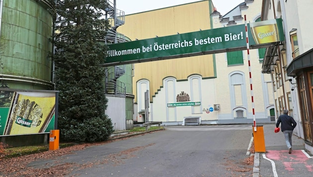 Die Gösser-Brauerei in Leoben.