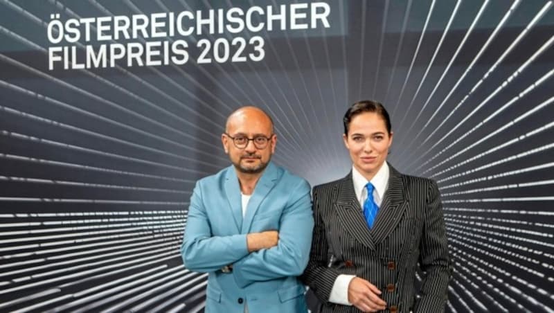 Thema Machtmissbrauch in der Filmbranche: Die Akademie-Präsidenten Verena Altenberger und Arash T. Riahi wollen eine „Kultur des Hinschauens“. (Bild: William Knaack)