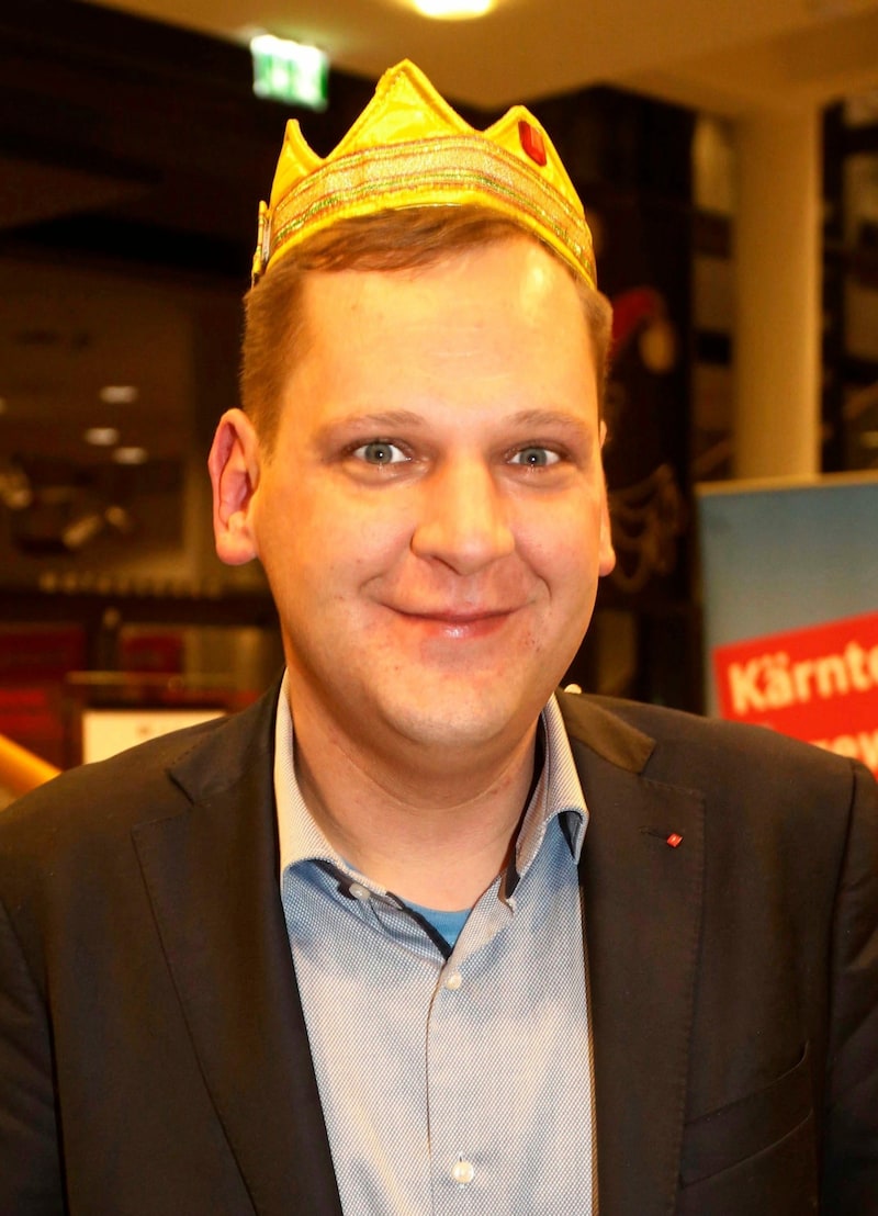 Philip Kucher als Faschingsprinz (Bild: Uta Rojsek-Wiedergut)