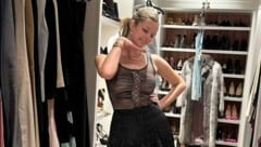 Paltrow-Tochter Apple im legendär „hässlichen“ Oscar-Kleid ihrer Mama. (Bild: www.instagram.com/gwynethpaltrow)