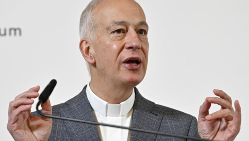 Caritas-Präsident Michael Landau: „Die Zahl von 339 Millionen Menschen ist ein historischer Höchststand, der uns alarmieren muss.“ (Bild: APA/HANS PUNZ)