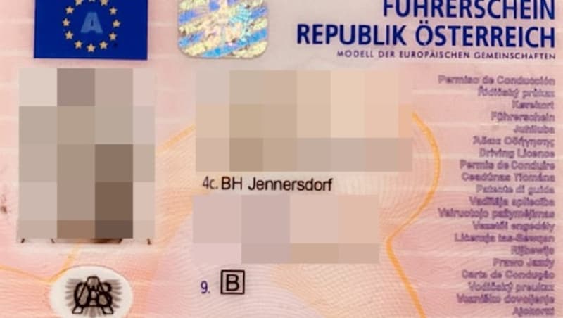 Einen österreichischen Führerschein besitzt der Innviertler nicht (Bild: Christian Schulter)