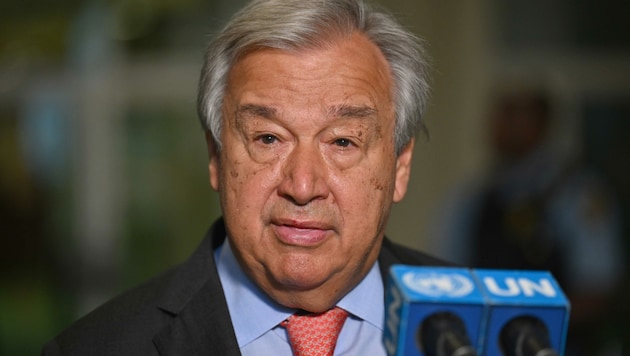 UNO-General António Guterres (Bild: ANGELA WEISS)