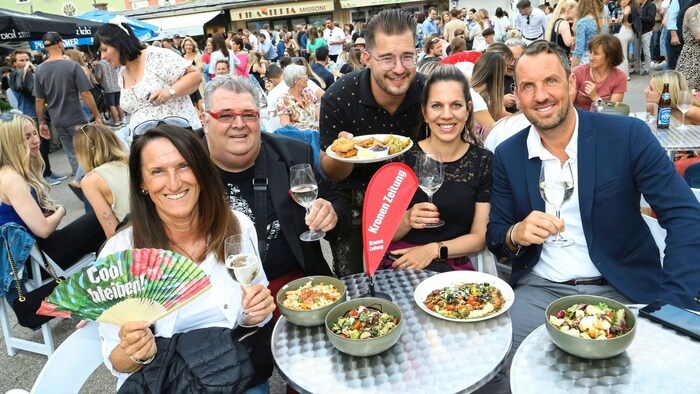 Marktwirt Mario Stultschnig verköstigte die „Krone“-Gewinner.