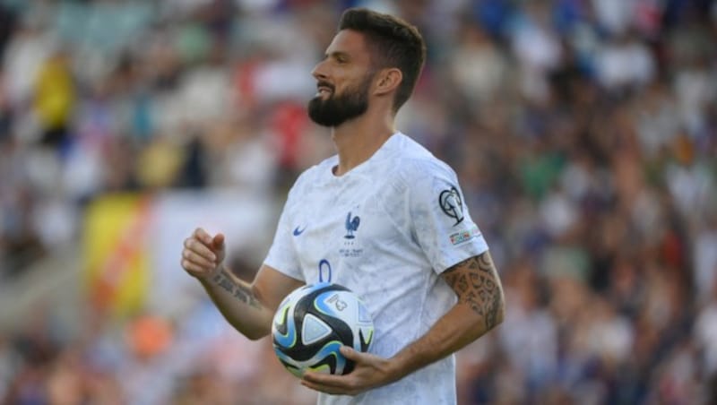 Olivier Giroud (Bild: APA/AFP/FRANCK FIFE)