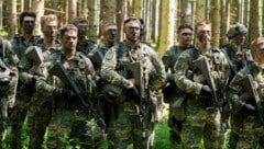 Österreichische Infanteristen beim Gefechtsdienst in Allentsteig in Niederösterreich (Bild: Attila Molnar)