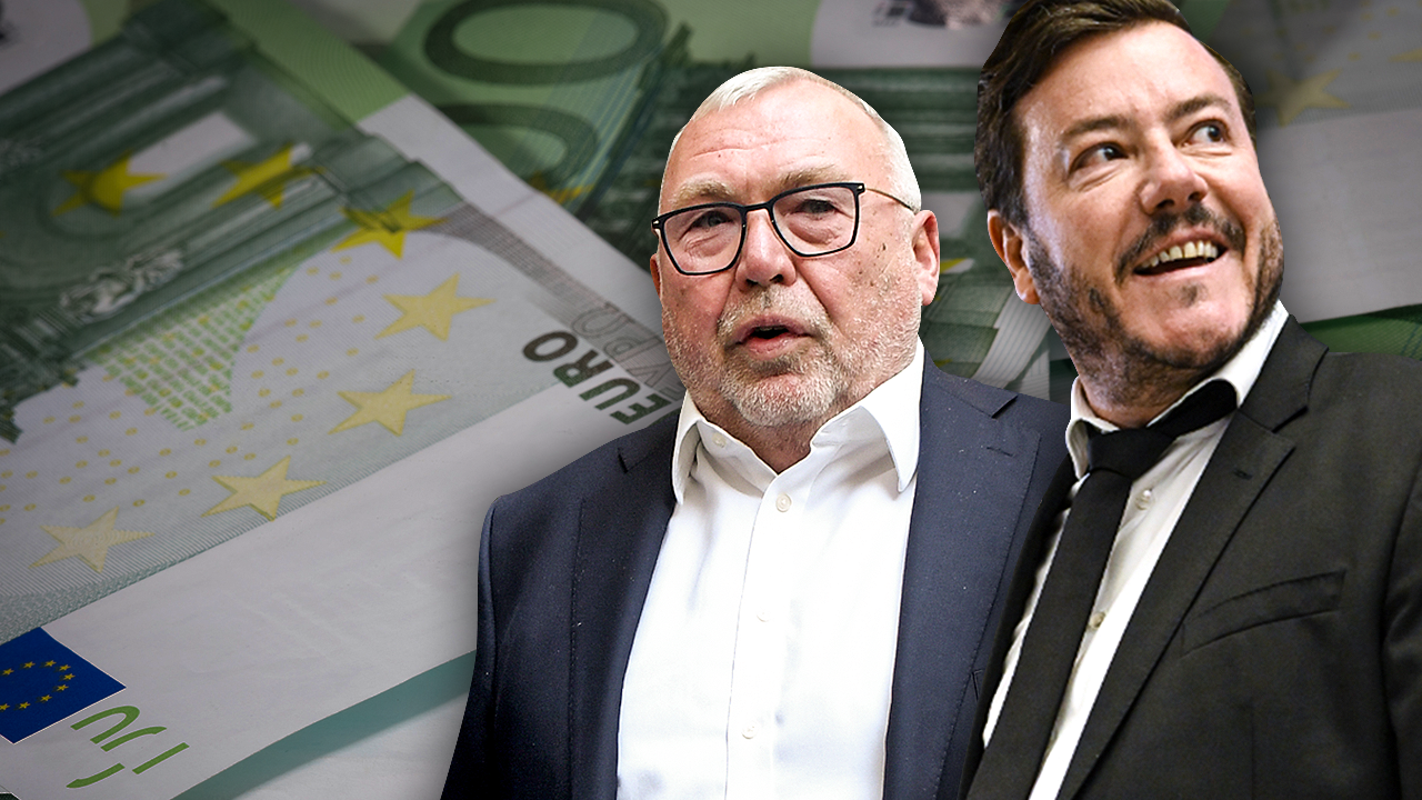 SPÖ-Ex-Kanzler Gusenbauer und Benko: Berater des Großkapitals (Bild: APA/Roland Schlager/Hans Klaus Techt, stock.adobe.com, Krone KREATIV)