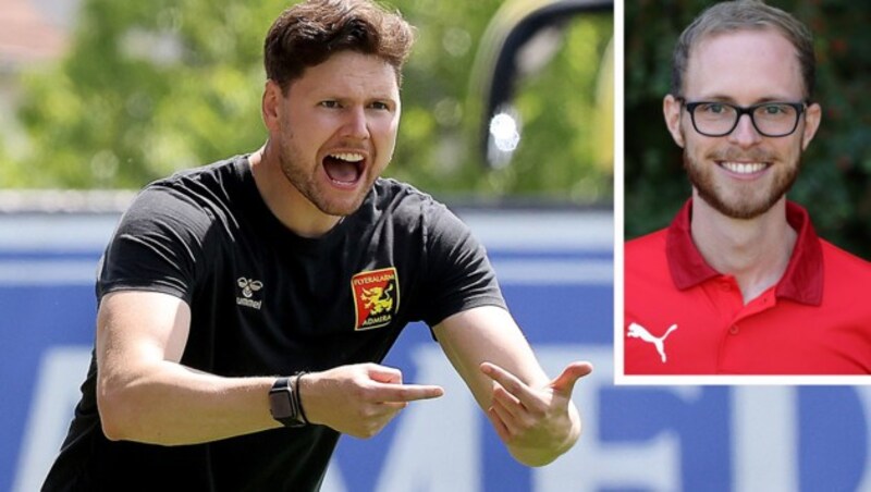 Neue Konstellation: Tommy Wright (li.) und Thomas Pratl (Bild: GEPA pictures)