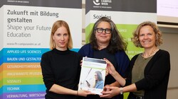 Magdalena Habringer, Sandra Messner und Andrea Hoyer-Neuhold haben für die Studie über drei Jahre geforscht (Bild: FH Campus Wien/Schedl)
