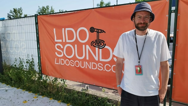 Arcadia Live-Geschäftsführer Filip Potocki resümiert das Lido Sounds 2023. (Bild: Robert Fröwein)