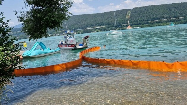 Ob dies fahrlässig oder vorsätzlich geschah, ermittelt die Kriminalpolizei. (Bild: FF Velden am Wörthersee)