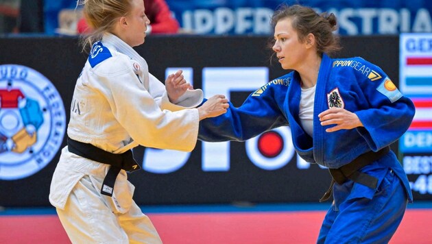 Erfolgreiches Comeback im Europacup: Lisa Dengg (re.). (Bild: GEPA pictures)