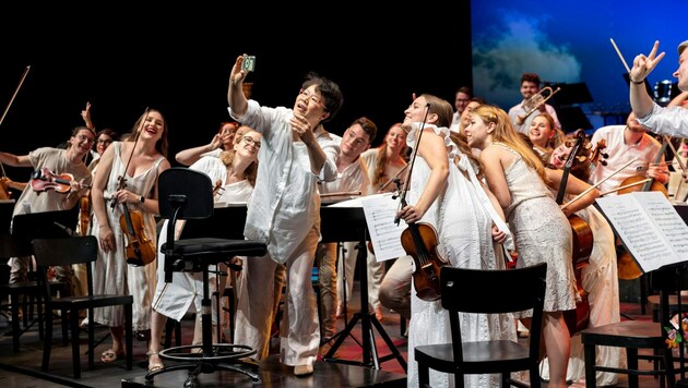 Das Styriarte Youth Orchestra gestaltet heuer die „Klangwolke“ (Bild: NikolaMilatovic)