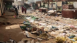 In der sudanesischen Hauptstadt Khartum sind nach Ablauf einer dreitägigen Feuerpause Kämpfe zwischen der Armee und RSF-Miliz ausgebrochen. (Bild: AFP (Archivbild April 2023))
